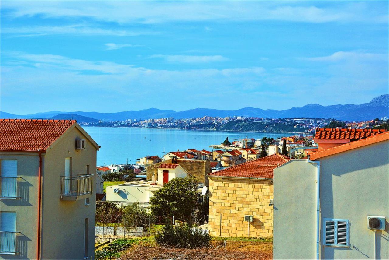 Modern Villa With Jacuzzi, Beautiful Sea View, Near Split! Villa 36A 珀德垂那 外观 照片