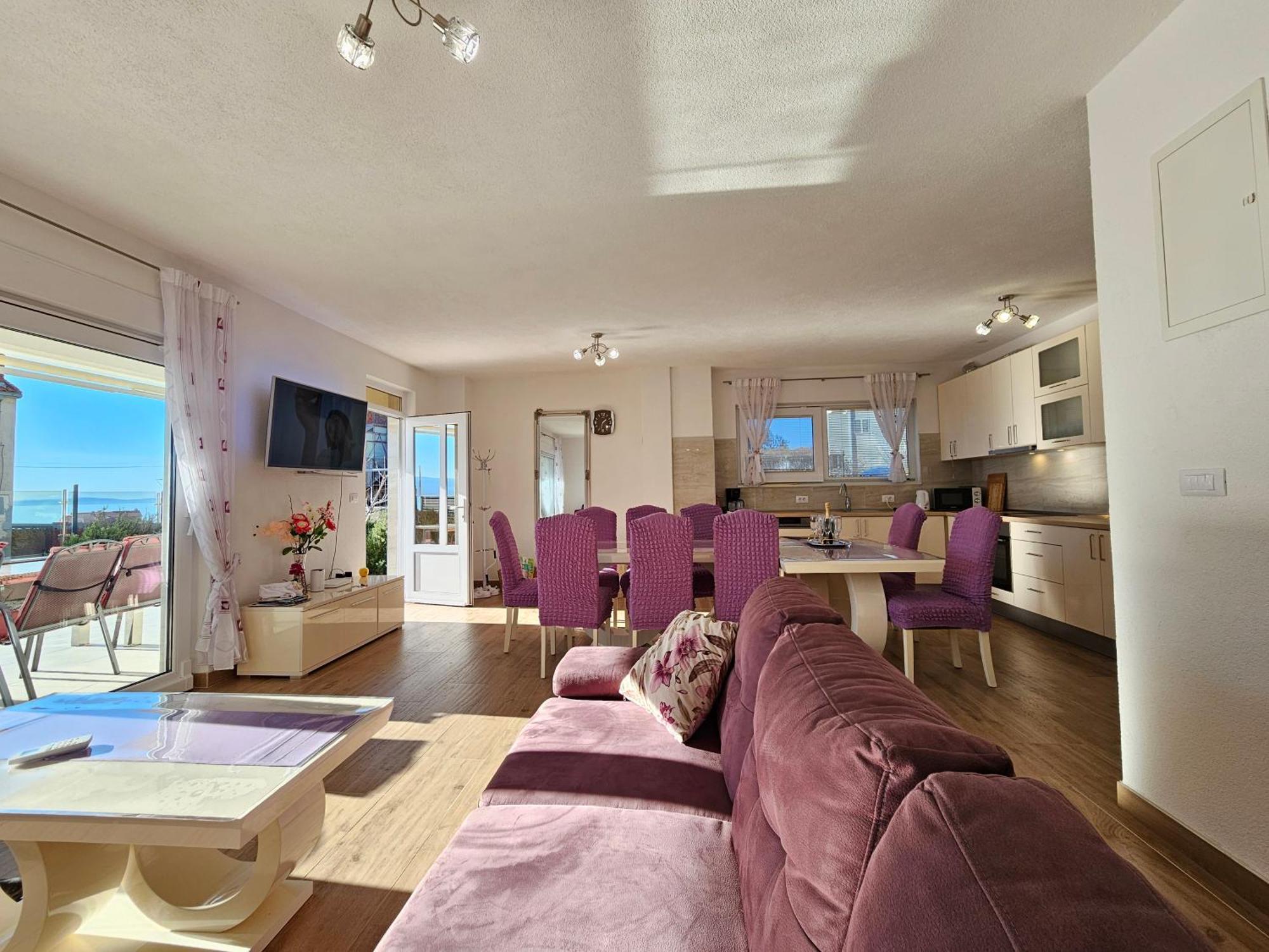 Modern Villa With Jacuzzi, Beautiful Sea View, Near Split! Villa 36A 珀德垂那 外观 照片